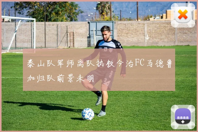 泰山队军师离队执教今治FC马德鲁加归队前景未明